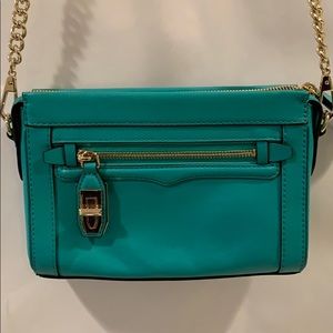Rebecca Minkoff turquoise shoulder/crossbody bag